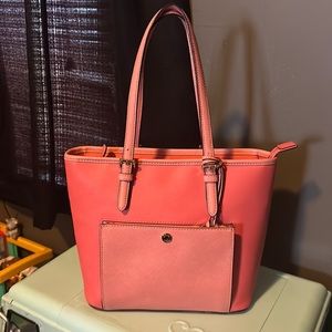 Michael Kors purses for sale salmon color 100% authentic